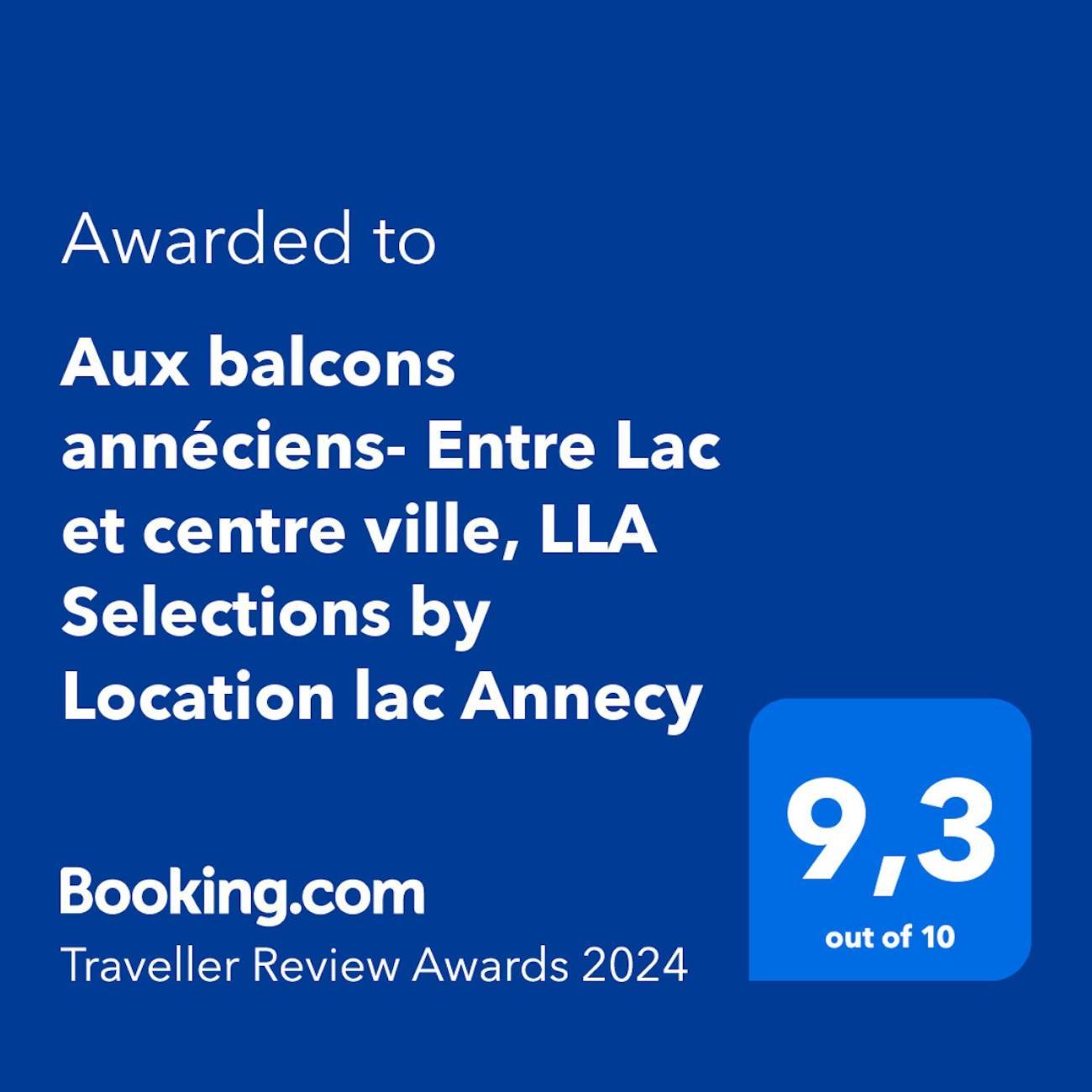 Aux Balcons Anneciens- Entre Lac Et Centre Ville, Lla Selections By Location Lac Annecy Севрие Экстерьер фото